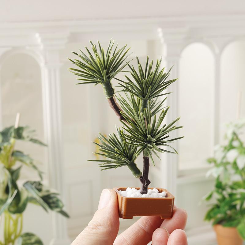 Bonsai Gardening - 1 szt. 1/12 Domek dla lalek