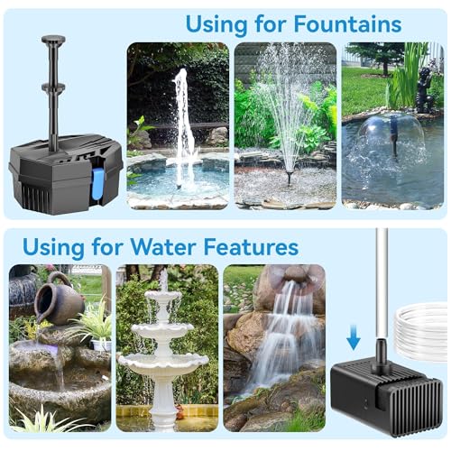Bonsai Garden Fountain - Pompa solarna do fontanny 8W z