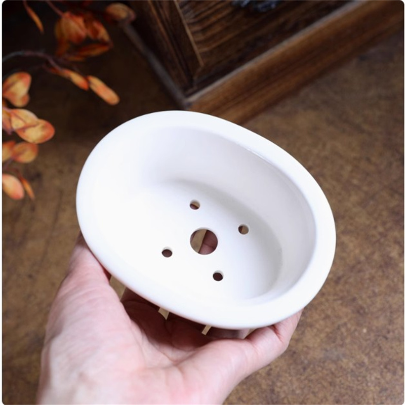 Porcelanowa biała owalna donic – Bonsai Garden Table recenzja i cena