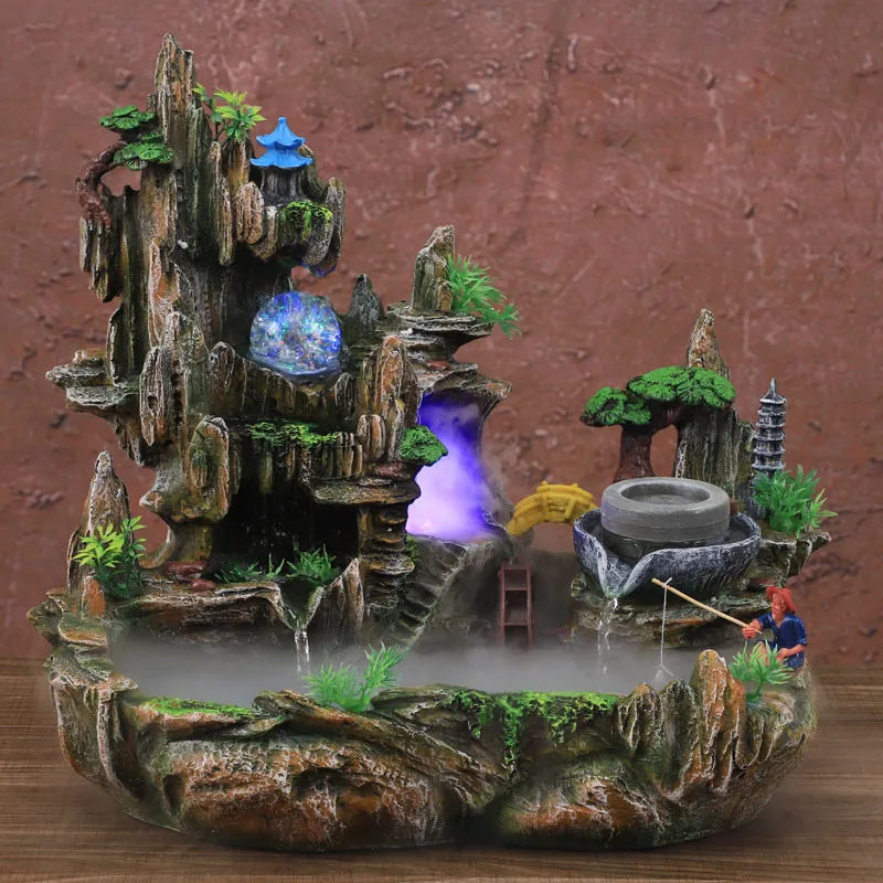 Fontanna skalna z widokiem na  – Bonsai Garden Fountain recenzja i cena