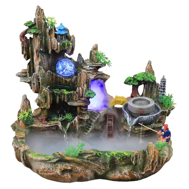 Fontanna skalna z widokiem na  – Bonsai Garden Fountain recenzja i cena