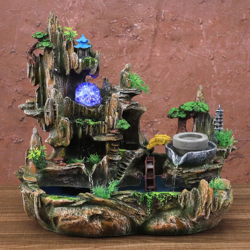 Fontanna skalna z widokiem na  – Bonsai Garden Fountain recenzja i cena