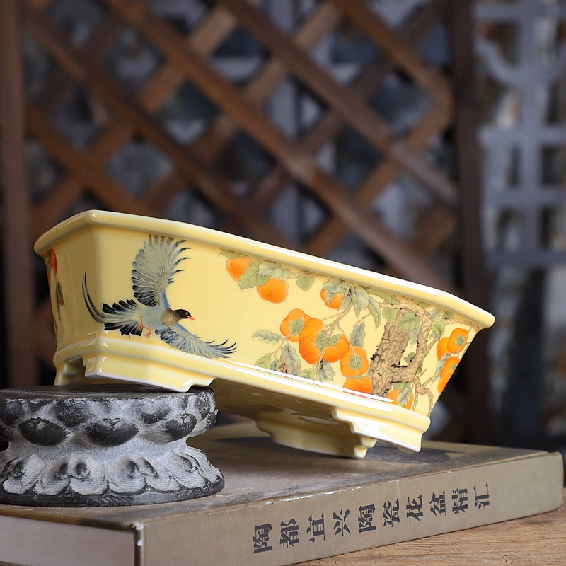 Porcelanowy prostokątny garnek – Bonsai Garden Table recenzja i cena