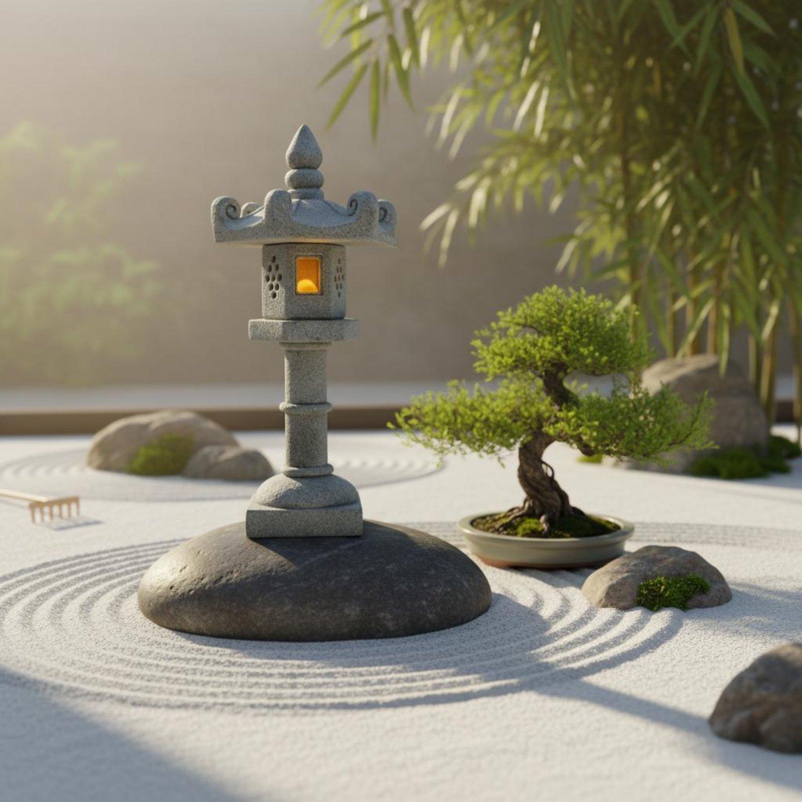 Lampion ogrodowy, lampion japo – Bonsai Gardening recenzja i cena