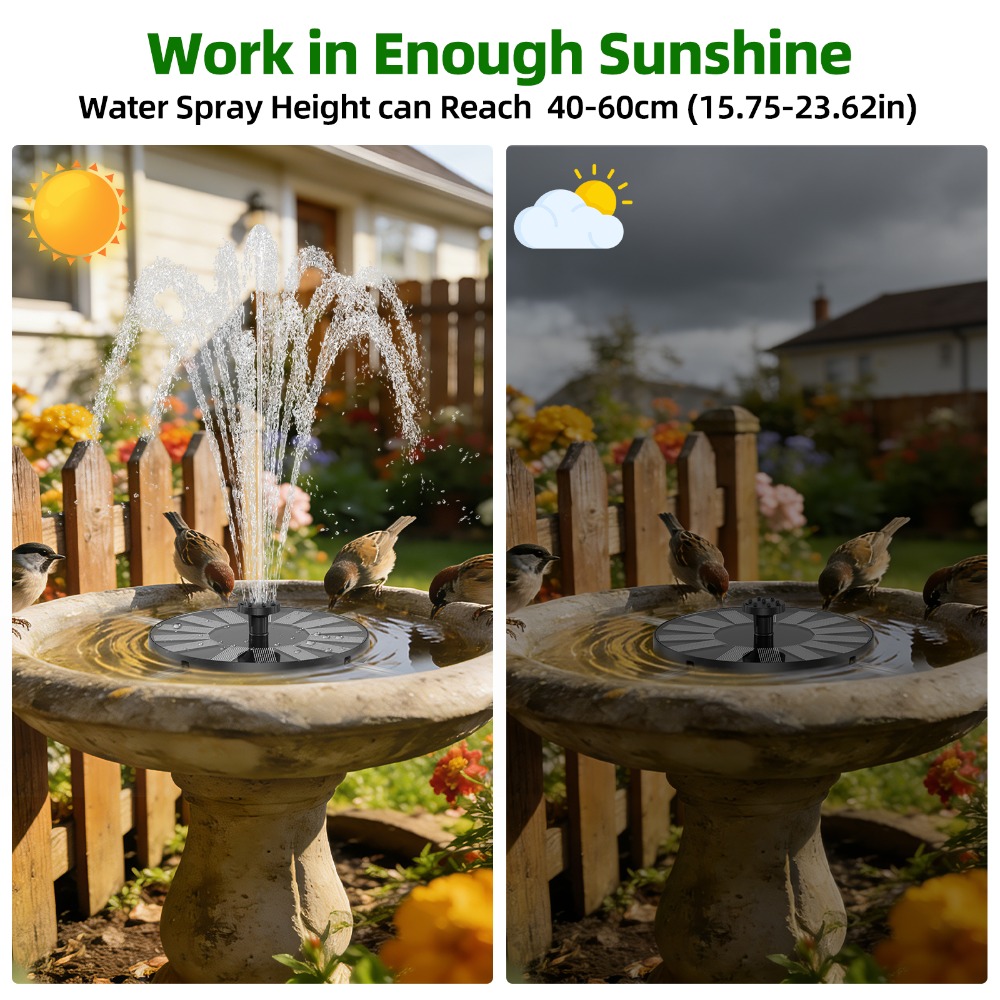 Nowa fontanna solarna 1.4W, st – Bonsai Garden Fountain recenzja i cena