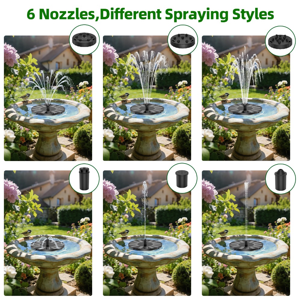 Nowa fontanna solarna 1.4W, st – Bonsai Garden Fountain recenzja i cena