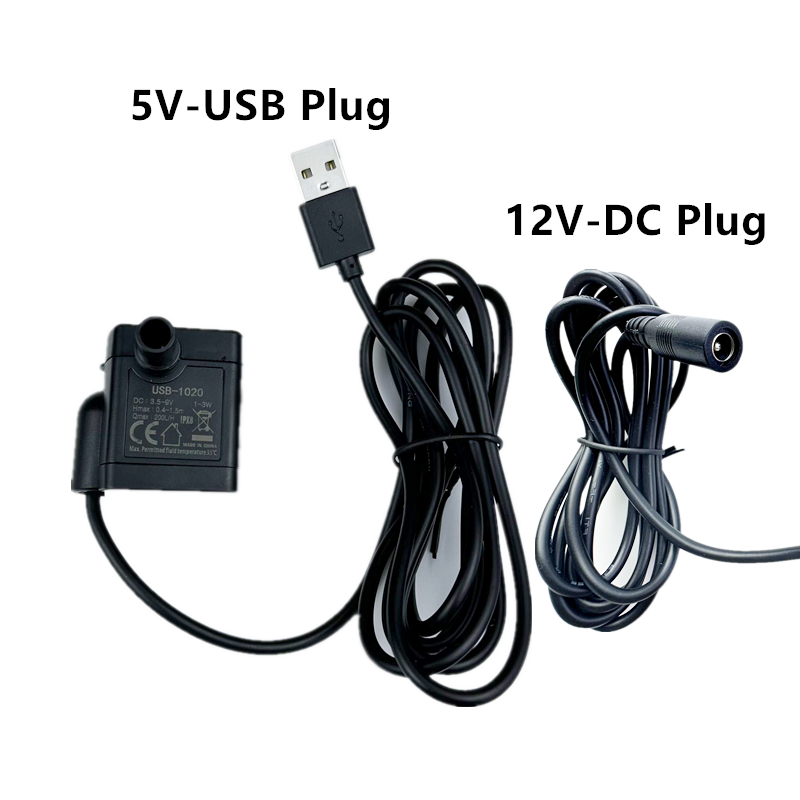 1 SZT. Pompa wodna 5V Wtyk USB – Bonsai Garden Fountain recenzja i cena