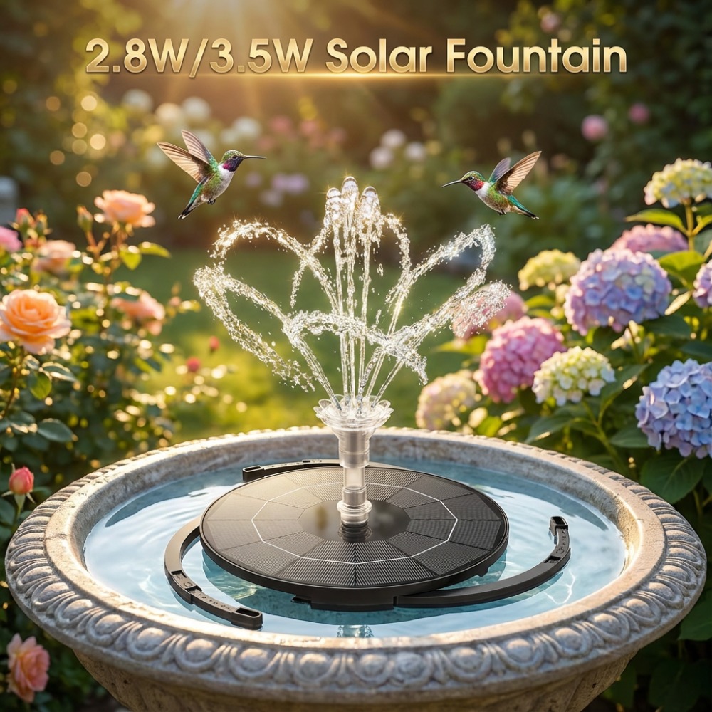 Pompa solarna do fontanny, zes – Bonsai Garden Fountain recenzja i cena