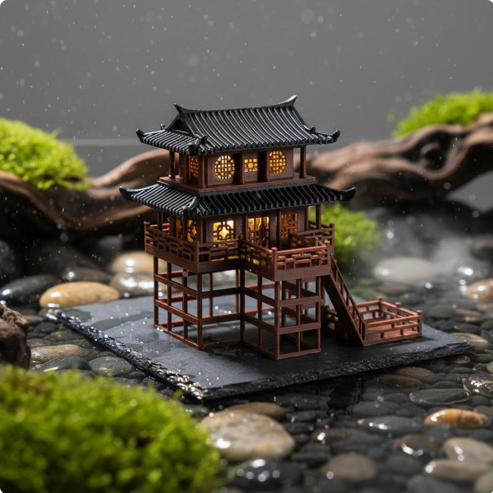 Plastikowa pagoda bonsai na st – Bonsai Gardening recenzja i cena